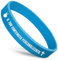 braccialetti silicone personalizzabili bracciali fluorescenti per feste braccialetto semiperdo bambini-blu