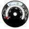 JZK Ofentemperaturanzeige magnetisch, magnetisches Ofen-Thermometer, Ofen-Rauchrohr-Thermometer für Multifuel-Ofen, Feuerofen/Holzbrenner/Holzbrenner-Thermometer, Metall-Kamin-Temperaturanzeige