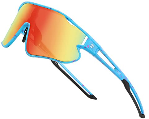 DUCO Kids Polarized Sports Baseball Sunglasses – Ages 8-16, UV Protection