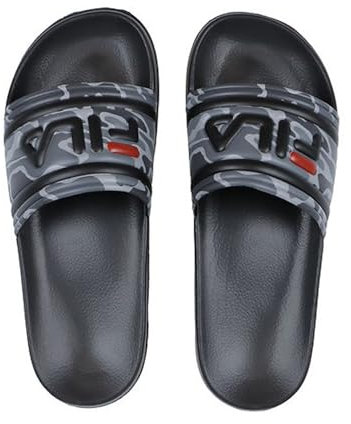FILA Morro Bay P Slipper Kids Slide Sandal, Black, 33 EU
