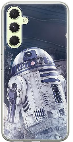 ERT GROUP Handyhülle für Samsung A54 5G Original und offiziell Lizenziertes Star Wars Muster R2D2 001 optimal an die Form des Handy angepasst, hülle aus TPU