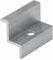 NAKA 50x Endklemme PV Solarpanelen Alu Silber Photovoltaik Randklemme Montageschiene-Zubehör Modulhöhe 30mm Solarmodul-Klemme zur Montage von Aluminiumprofilen 50mm