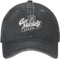 Baseballkappe Snapback Sonnenhut Baseballkappe Unisex Outdoor Freizeit Monkey Gas Garage Worn Vintage-Baseballkappe Denim-Sonnenkappe Unisex-Stil Outdoor-Aktivitäten Kappen Geburtstagsgeschenk