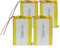 Batteria Ai Polimeri Di Litio Lipo Da 3.7 V Ricaricabile 3000 MAh 405585 Lampada Solare Elettrica Batteria Per Fotocamera Digitale.4 PZ