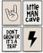 PLKMN Little Man Cave Wandkunstdrucke, Preppy Peace Hand Lightning Sign Poster Drucke für Jungen, Teenager, Schlafzimmer, Spielzimmer, Schlafsaal, Dekoration, Don't Grow Up It's A Trap, 30,5 x 40,6