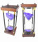 Aprendizaje Juego 30 Minutos De Reloj De Arena Hogar Decoración Temporizador De Reloj De Arena Adorno De Oficina Reloj Temporizador De Arena 30 Min Temporizador De Cocina Púrpura