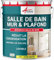 Peinture salle de bain, mur et plafond, condensation - 2.5 L Jaune soufre - RAL 1016 - ARCANE INDUSTRIES