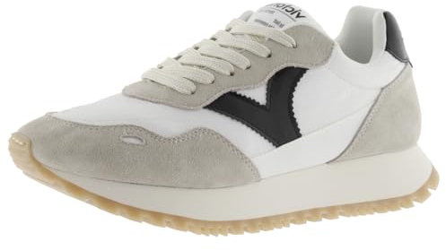 victoria Basket Viento Nylon & Piezas Color & Serraje En Contraste & Suela Dentada 1157106 Negro 39