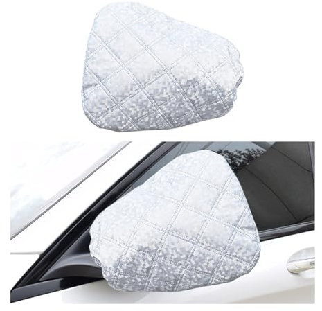 Adunsiaoto Frost Schutz Spiegel Abdeckung, Auto Rückspiegel Schneeabdeckung, Seitenspiegel Abdeckung Autos, Auto Spiegel Frostschutz, Auto Außenspiegel Frostabdeckung, Für Gewöhnliche Fahrzeugtypen