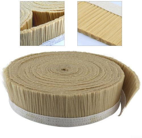 CNC Router Compatible Nylon Dust Cover Brush for Vacuum Cleaner Attachment (70mm)