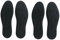 2 Paar Einlegesohlen Mit Hohem Absatz Sportschuhe Flüssige Einlagen Einsätze Für Einlegesohlen Massage Einlegesohle Gelbogeneinlagen Einlegesohlen Für Plattfüße Schuheinlagen Black IWOWHERO