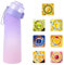 Air Water Bottle with Flavour Pods, 650ML New Fruit Scented Water Bottle With 7 Flavour Pods, Starter Set 0 Sugar Calorie Water Cup BPA Free &Leak Proof for Gym Sports Outdoor