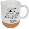 GRAZDesign Tasse Camping Liebe mit Namen personalisiert mit Korkboden und Deckel - Geschenk Camper, 330ml