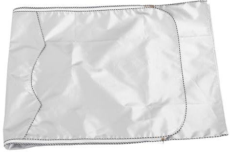 BAZEITFLOW y Prueba de Polvo para Lavadora y Secadora Funda Protectora de Oxford Plata