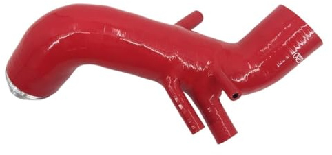 Manguera de admisión de turbo de silicona de 80 mm y 3 KO4, compatible con Audi S3 TT, Seat Leon 210 y 225 CV.(Red)