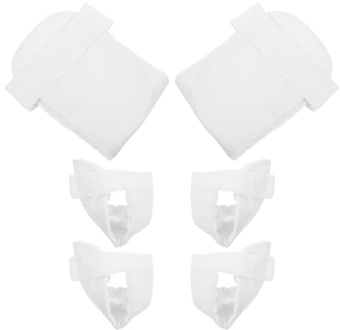 WEKAMOS 6pcs Cotton Baby Cloth Diapers Pants for Newborns, Washable Infant Wearable Diaper Nappies, Soft Pure Cotton Muslin for Easy Cleaning and Reusable Use