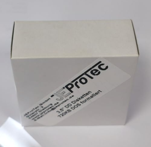 DD Disketten 720KB DS-DD mit Label DOS formatiert Fehlerfrei Amiga Commodore