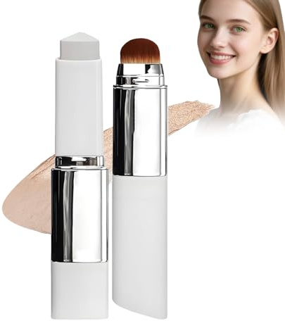 Blanc Cover Cream Stick V White, Koreanischer Farbwechsel-Foundation-Stick mit Volufiline, Concealer-Foundation-Sticks, Feuchtigkeitsspendende Grundierung, Tragbar und Reisefreundlich