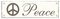 SCHILD Türschild « PEACE » Shabby Vintage Holzschild Dekoschild Dekoration home accessoires Heim Hippie