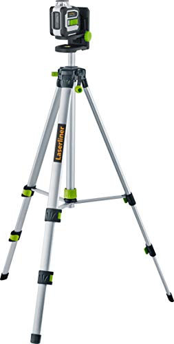 LASERLINER G360 Set - Niveau Laser Verticale et 360 - Portee 30m - Vertes - Reglable - Trepied 150cm - Bluetooth