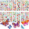 Deen 3D Schmetterling Aufkleber,14 Blätter Insekt Sticker für Kinder,3D Puffy Stickers Set das Belohnungssticker zum Thema Insekts Stickeralbum Kindergeburtstag, 17*7CM, TZ0001