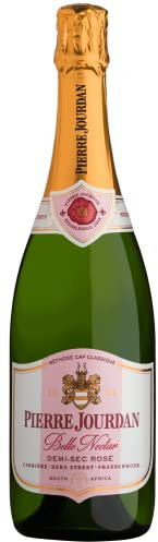 Haute Cabrière Pierre Jourdan Belle Nectar Demi-Sec Cap Classique Rosé n/v | Halbtrocken | Schaumwein aus Südafrika (0.75l)