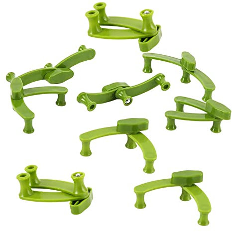 Folpus 10 Stück Obstbaum Zweig Spreizer Zweigregler für Apfelbaum Zweig Spreizer Pflanzenzweigbieger für Pflanzenwachstum, Pflanzenkontrolle, Grün