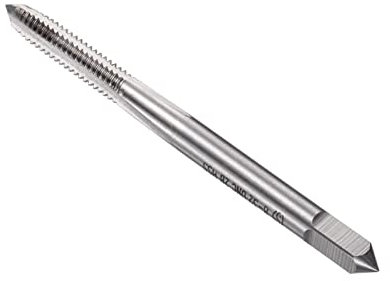 CoCud Filetage Fraisage Tarauds, 8#-32 UNC Filetage 2B, M42 Haute Vitesse Acier Machine 3 Droites Cannelures Vis Filetage Outil Applications pour Taraudage Perçage Machine), 1 pièce