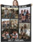 XNBTIM Personalisierte Decke,Fotodecke mit Eigenem Foto,Personalisiert Decke mit Foto,Kuscheldecke mit Foto,Decke Selbst Gestalten Foto,Personalisierte Geschenke，Geschenke fur Freundin，Mama,Papa