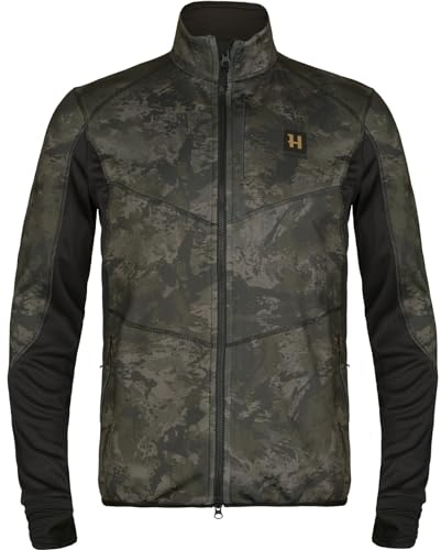 Härkila NOCTYX Camo fleece Jacke | AXIS MSP®Black/Black, M