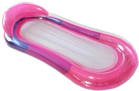 Piscine De Bronzage Gonflable – Lit De Piscine Gonflable, Appui-tête Flottant Pour Piscine | Lit Flottant De Piscine Gonflable Avec Appui-tête, Chaise Longue Gonflable Flottante Pour Piscine, Plage, L
