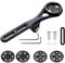 BSSOK Fahrrad Halterung für Aero Lenker,Aero Integrated Handlebar Out Front Combo Mount Kompatibel mit Garmin Edge Wahoo Elemnt