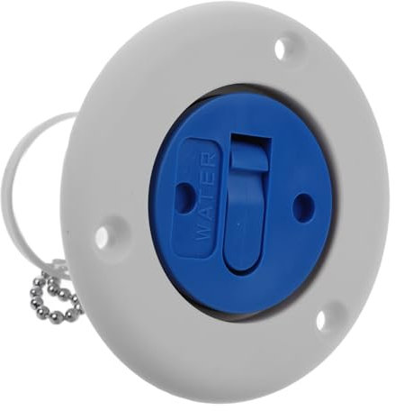 ABOOFAN Wasserfüllstutzen Für Wohnmobile Wasseranschluss Einfüllstutzen Robust Campingzubehör Einfach Zu Montieren Passend Für Wohnwagen Und Boote