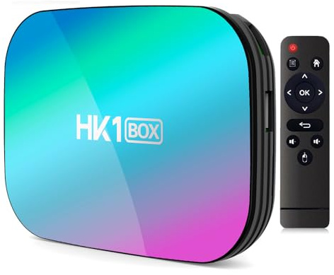 SUSAY Android 9.0 HK1 BOX 4GB RAM 64GB ROM, Dual-WiFi 2.4GHz/5GHz BT Amlogic S905X3 Quad Core 64 Bits 3D/8K Full HD/H.265/USB3.0