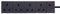 PRO ELEC PELB1522 4 Gang Extension Lead 10m, Black