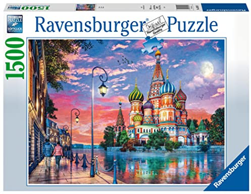 RAVENSBURGER PUZZLE PUZZLE Puzzle 16597 Moscow 16597-Moscow-1500 Teile, Mehrfarbig