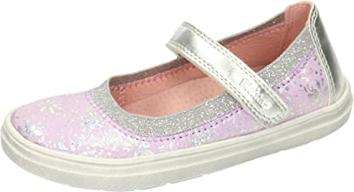 Richter Kinderschuhe Ilva, Ballerine, Lilla Argento, 34 EU Larga