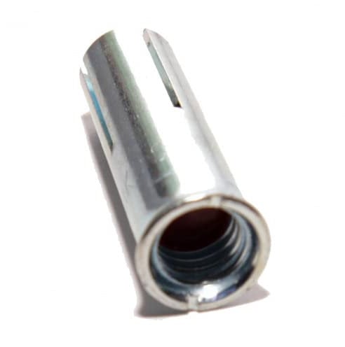 Chevilles à frapper M16 x 65 mm en béton galvanisées avec col filetage intérieur ETA