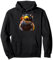 Hammster mit Biker Helm- Motorrad Pullover Hoodie