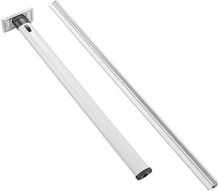 Pied De Table Amovible Pliable, 730mm/28.7in Détachable En Alliage D'Aluminium Pieds De Table De Meubles De Bricolage Pour RV Remorque Camping-car Caravane Bureau à Montage Mural
