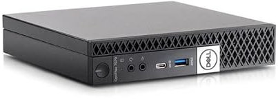Dell Optiplex 7070 Micro Intel Six Core i5 9500T 256GB SSD Hard Drive 8GB Memory Windows 10 Pro incl. Windows 11 Upgrade incl. W-LAN & Bluetooth Desktop Computer Mini PC (Refurbished)