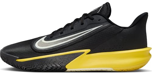 Nike Basketballschuh Nike Precision 7 Basketballschuh, Black/Coconut Milk-Lightening, HJ9153-001, 46 EU (12 US)