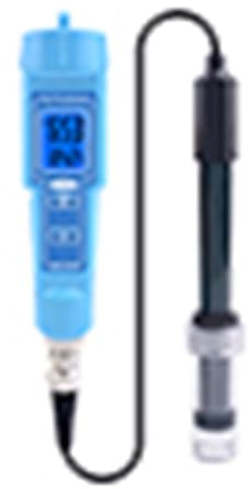 VXDEFP PH Messgerät, Haut-pH-Akdimeter 0,00–14,00 ATC PH-Messgerät for Haut, Obst, Fleisch, Labor, Schwimmbad(PH-6118L)