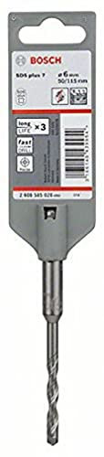 Bosch 2608585028 Foret SDS-Plus-7 pour perforateur 6 x 50 x 115 mm