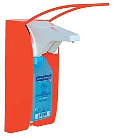 HARTMANN 9812510 BODE Eurodispenser 1 Plus und 1 Plus Touchless, Spender mit Langem Armhebel in Signalfarben, 350/500ml