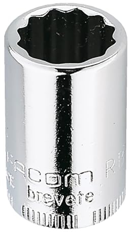 FACOM 1/4 Inch Socket Spanner 12Kan SW 11/32 Thin-Walled, 1 Piece, RB.11/32