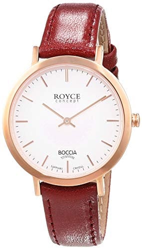 Boccia Damen-Armbanduhr Analog Quarz Leder 3246-02
