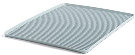 HAY Dish Drainer Abtropfgestell Melamin Hellblau, Maße: 42cm x 32,5cm x 1,5cm, 506543