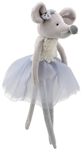 Wilberry - Dancers - Silver Mouse Soft Toy - WB004108