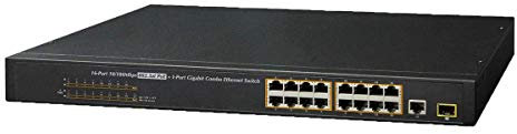 Lorex 16-Channel PoE+ Switch for IP Camera Systems